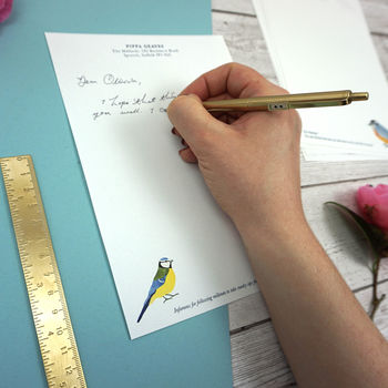 Aviary Collection Personalised Writing Paper, 8 of 10
