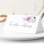 Purple Wedding Place Cards, thumbnail 2 of 4