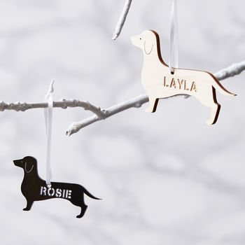 Personalised Pet Christmas Decoration, 6 of 6