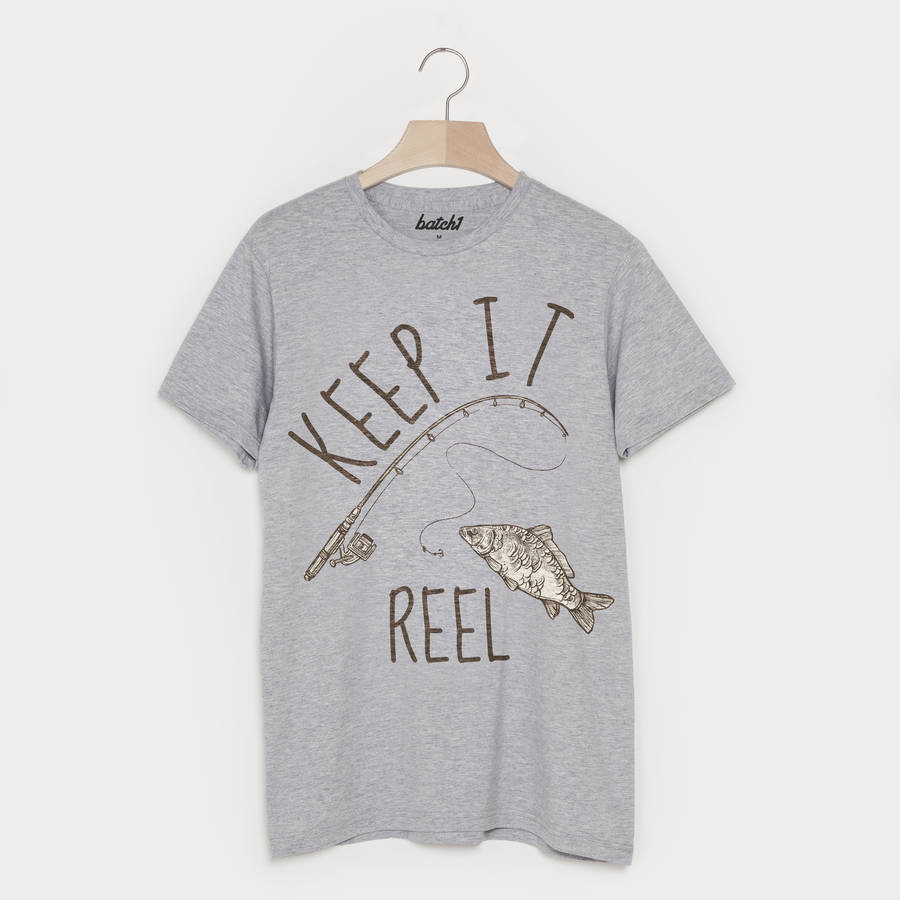 Keep It Reel Men’s Fishing T Shirt, 1 of 5