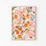 Brushstroke Floral Illustration Print, thumbnail 2 of 5