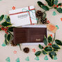 Personalised Brown Leather Wallet, thumbnail 1 of 12