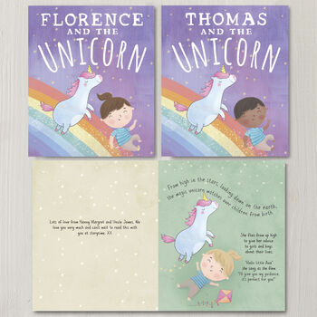 Personalised Unicorn Adventure Book, 4 of 9