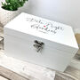 Personalised White Couples Date Night Treat Box Three Sizes, thumbnail 6 of 10