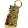 Gift For Guitarists. Guitar Keychain 'Chet', thumbnail 4 of 5