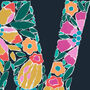 Letter W Original Artwork, thumbnail 3 of 4