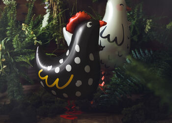 Spring Rooster Foil Balloon, 3 of 5