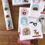 Snowglobe Animals Christmas Wrapping Paper, thumbnail 7 of 12