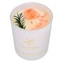 Pink Champagne Crystal Candle Infused With Pink Himalayan Salt Crystal, thumbnail 1 of 6