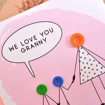 'Love You Grandma' Card, 9 of 10
