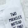Twice The Blessing Twin Baby Gift, thumbnail 3 of 11