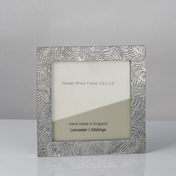 Foxworthy Cast Pewter Photo Frame, 4 of 8