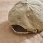 Personalised Family Vintage Cap In Natural, thumbnail 2 of 3