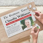 Personalised Newspaper Style Graduation Puzzle, thumbnail 1 of 2