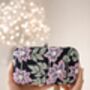 Canberra Embroidered Navy Blue Clutch, thumbnail 2 of 5