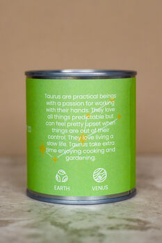 Taurus Soy Wax Candle, 4 of 4
