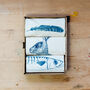 Blue Tea Towel Gift Box, thumbnail 2 of 10