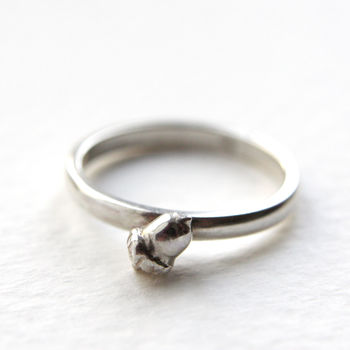 Acorn Ring Handmade In Sterling Silver, 3 of 9