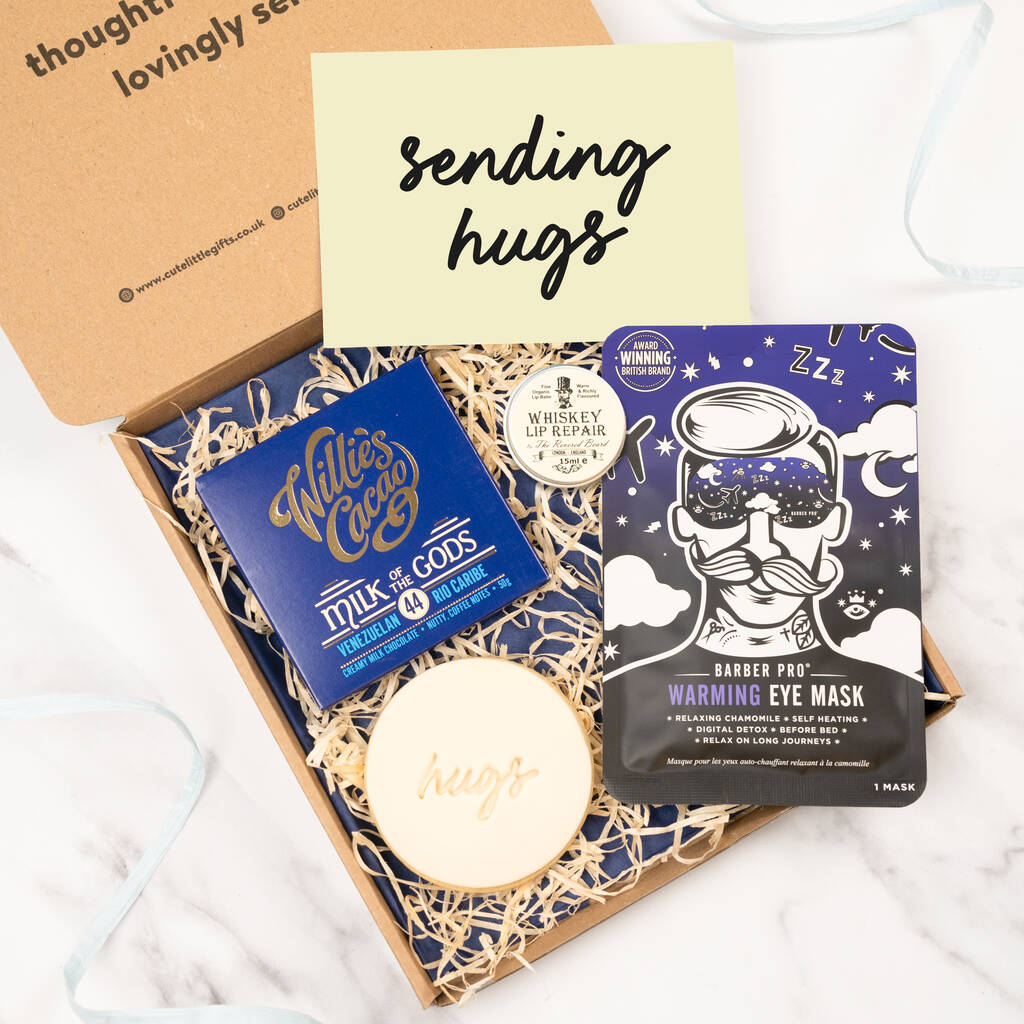 Sending Hugs Mini Letterbox Gift | For Him, 1 of 5