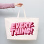 'Everything' Oversized Bag, thumbnail 4 of 6