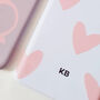 Pink Hearts Personalised Phone Case, thumbnail 2 of 4