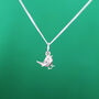 Personalised Robin Charm Necklace, thumbnail 4 of 7