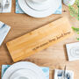 Personalised Home Sweet Home Bamboo Serving Board, thumbnail 3 of 5