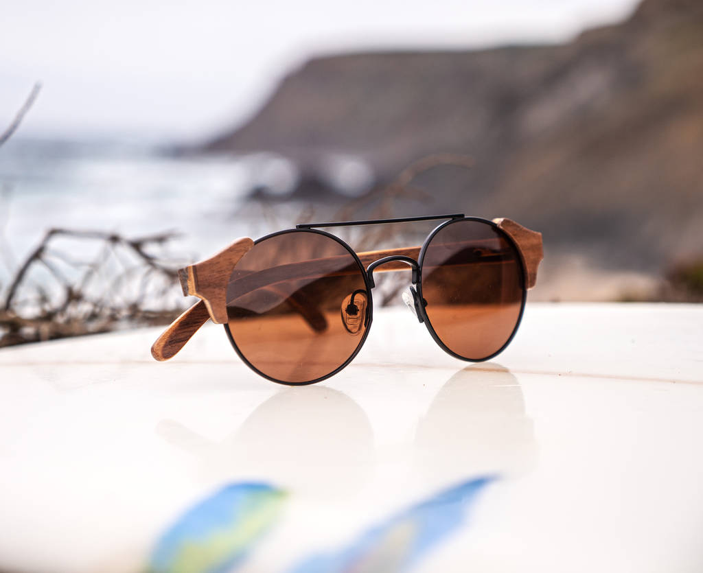Wooden Sunglasses | Nazare | Polarised Lens, 1 of 12