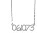 Personalised Save The Date Necklace, thumbnail 3 of 10