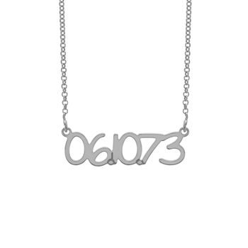 Personalised Save The Date Necklace, 3 of 10