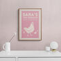 Personalised Hen Party Print, thumbnail 4 of 5