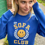The Sofa Club Smiley Face Sweastshirt, thumbnail 2 of 4