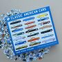 Classic American Cars 1000 Piece Jigsaw, thumbnail 1 of 5