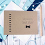 Be My Best Man, Personalised Wedding Card, Bow Tie, thumbnail 2 of 6