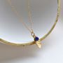 Lapis Lazuli And Leaf Jewellery Set, thumbnail 5 of 7