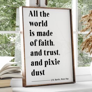 Personalised Quote Print Black And White, 2 of 5