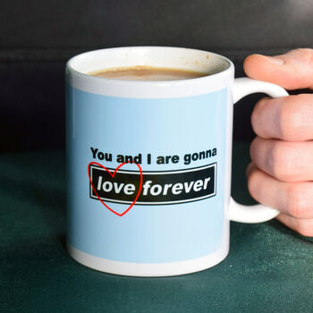 'Love Forever' Oasis Mug, 2 of 4