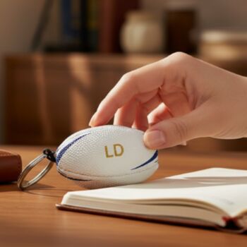 Rugby Ball Keyring, 8 of 11