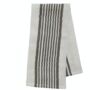 Set Of Two French Grey Grain Sack Stripe Tea Towels, thumbnail 3 of 3