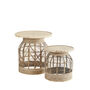 Crafted Rattan Side Table, thumbnail 3 of 3