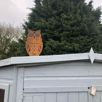 Owl Garden Ornament, 3 of 9