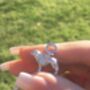 Border Collie Sterling Silver Charm, thumbnail 2 of 8