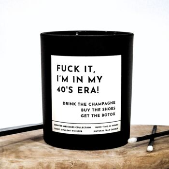 Personalised Milestone Birthday Candle | Funny Birthday Gift Her Him, 7 of 10