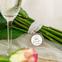 Personalised 'The New Mrs' Wedding Bridal Bouquet Charm, thumbnail 1 of 4