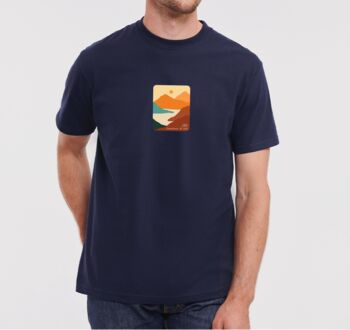 Personalised Mountain Scenery Adventure T Shirt, 2 of 3