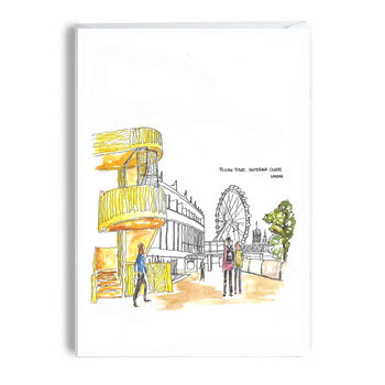 London Eye South Bank Greetings Card, 2 of 4