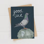 Funny Good Luck Card For New Job, New Home, University, thumbnail 1 of 2