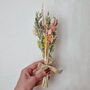 Mini Dried Flower Posy For Bud Vases, thumbnail 6 of 10