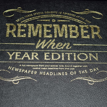 Year Edition Newspaper Book, 3 of 4