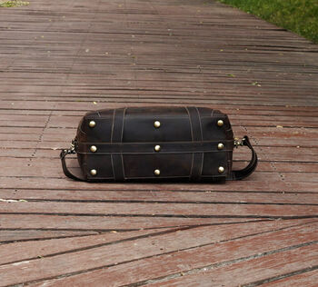 Genuine Leather Boarding Bag For Travelling, 8 of 12